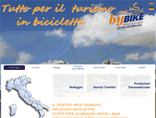Tablet Screenshot of bybike.it